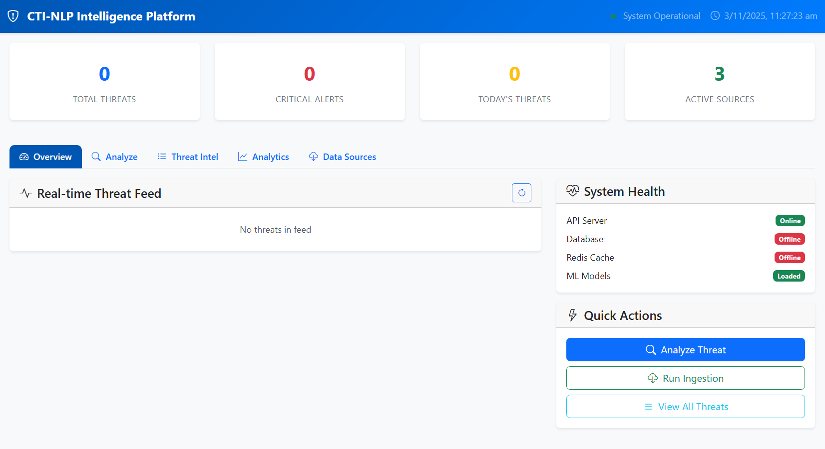 Severity Prediction Interface